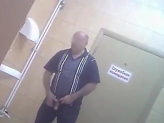 public russian toilet sucking beef hung